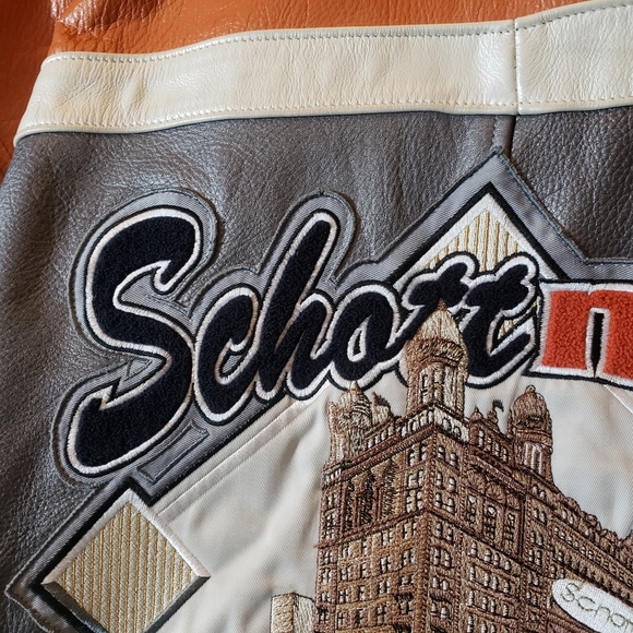 Schott NYC Lower Eastside Bombers Leather Jacket - Picture 11 of 11